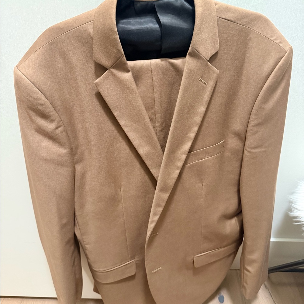 Elegant Tan Men's Blazer